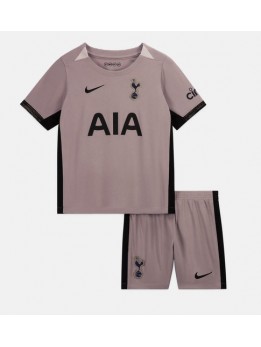 Otroški Nogometna dresi replika Tottenham Hotspur Tretji 2023-24 Kratek rokav (+ hlače)